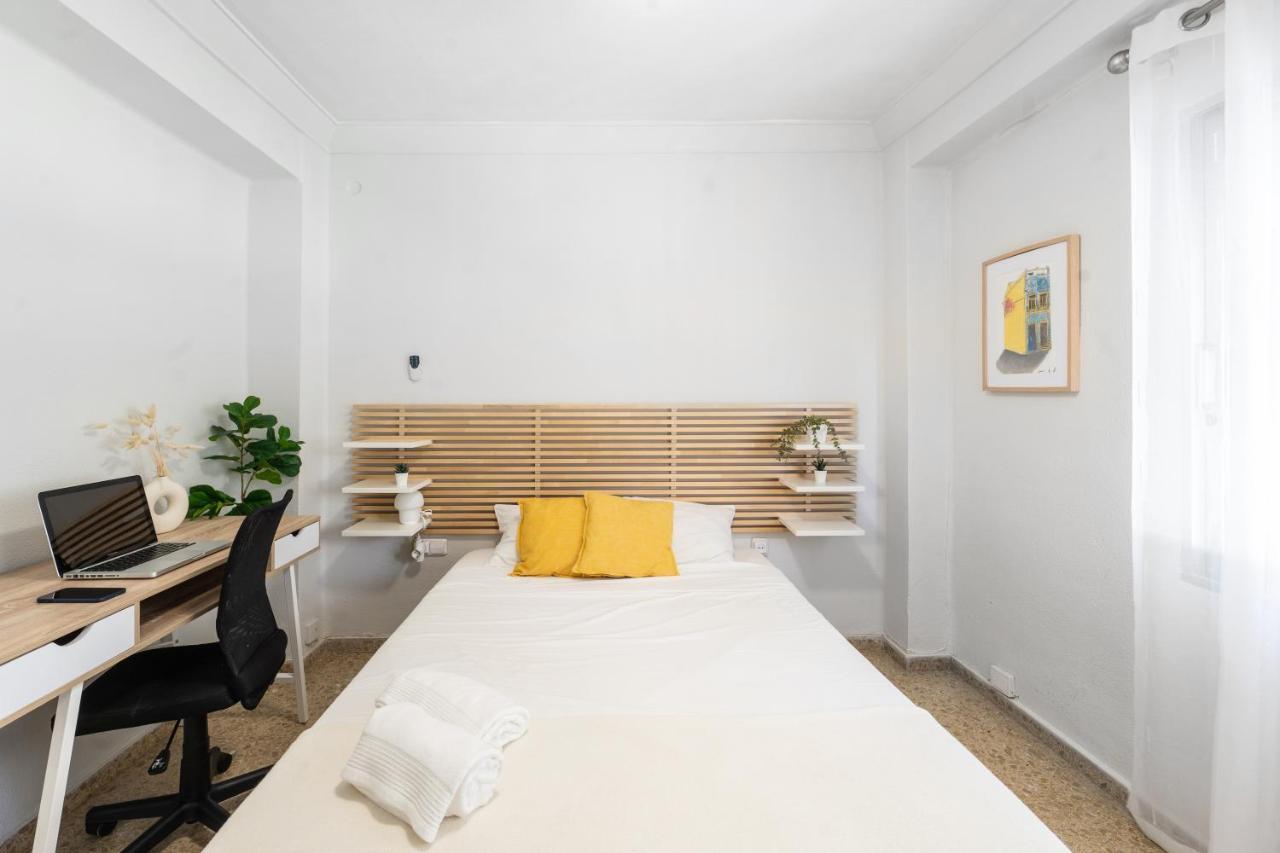 Apartamento Con Ubicacion Ideal: Playa Y Centro Appartement Valencia Buitenkant foto